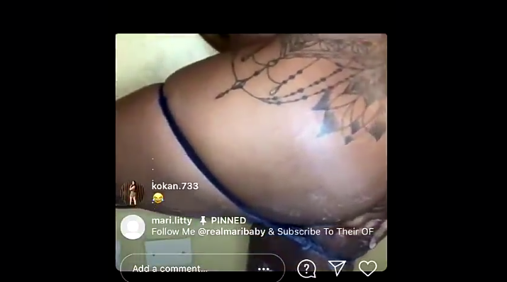 Wandi ndlovu live strip video in the bathroom.